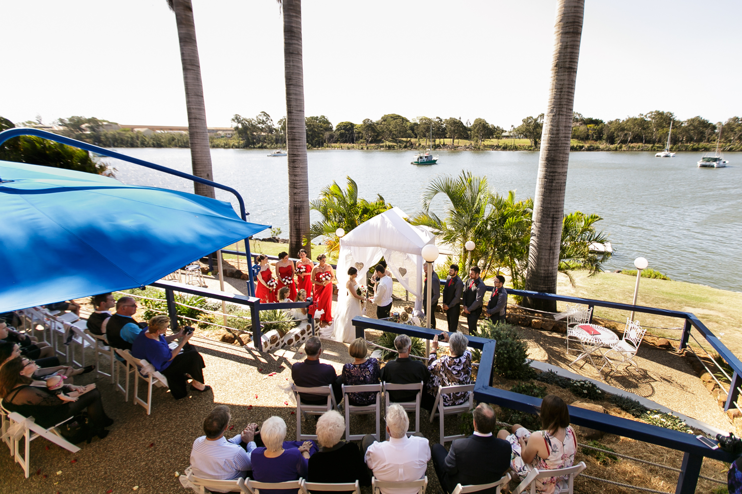 Cheryl + Jamie Rowers On The River Bundaberg Wedding