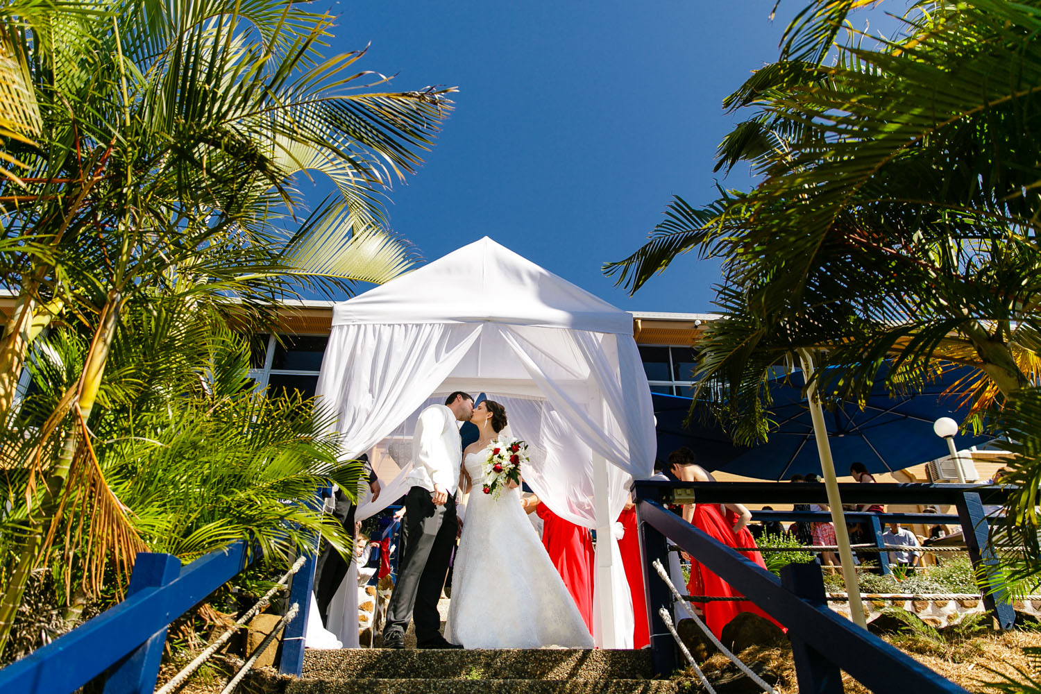 Cheryl + Jamie Rowers On The River Bundaberg Wedding