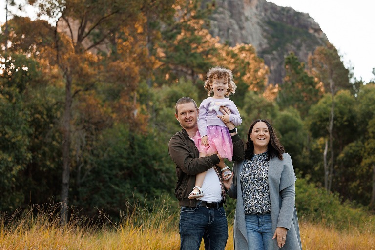 Mt Tibrogargan family photo