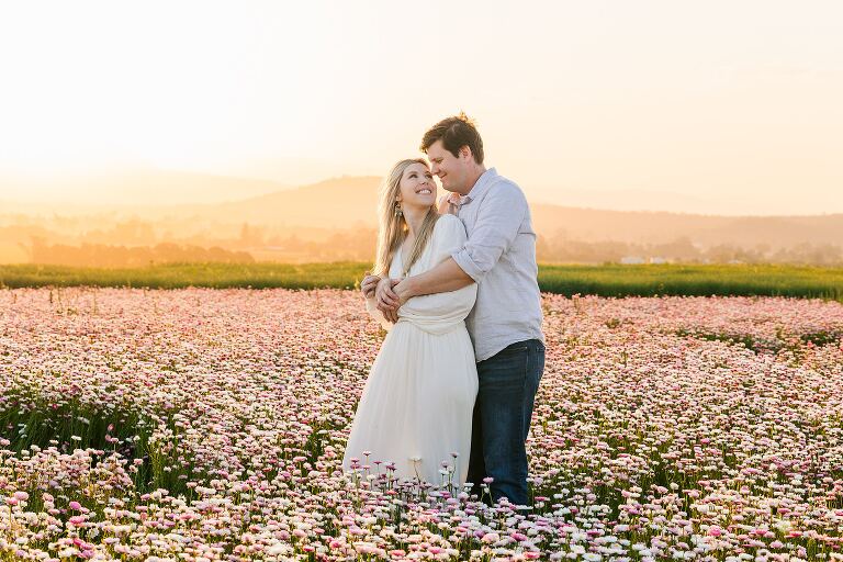 Scenic rim flower farm portrait 